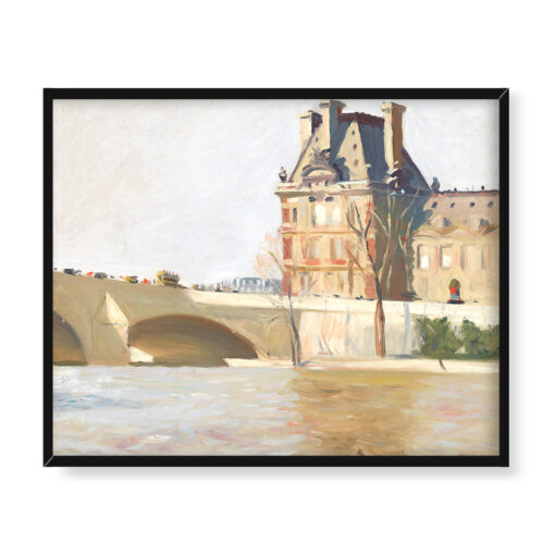 Edward Hopper Pont Royal Paryż 50x40