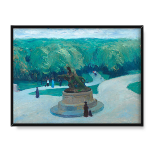 Edward Hopper Posąg przy wejściu do parku 40x30