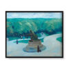 Edward Hopper Posąg przy wejściu do parku 50×40 w RAMIE