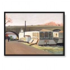 Edward Hopper Pralnie przy Pont Royal Paryż 70×50
