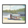Edward Hopper Przystań przy Gare dOrleans 50×40 w RAMIE