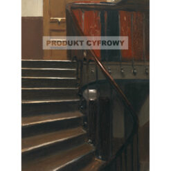 Edward Hopper Schody przy rue de Lille 48 Paryż — produkt cyfrowy do pobrania