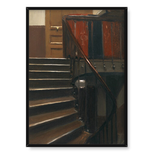Edward Hopper Schody przy rue de Lille 48 Paryż 50x70