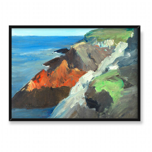 Edward Hopper Skaliste wybrzeże 2 70x50