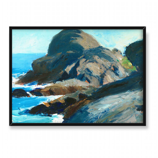 Edward Hopper Skaliste wybrzeże 70x50