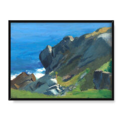 Edward Hopper Skaliste wybrzeże i morze 2 40×30