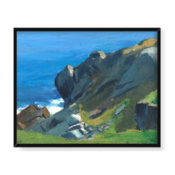 Edward Hopper Skaliste wybrzeże i morze 2 50×40