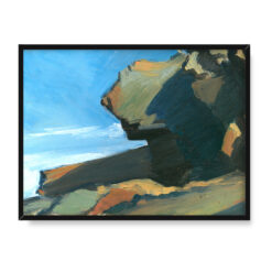 Edward Hopper Skaliste wzniesienie nad morzem 40×30