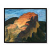 Edward Hopper Skaliste wzniesienie nad morzem 50×40 w RAMIE