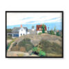 Edward Hopper Skały i domy Ogunquit 50×40