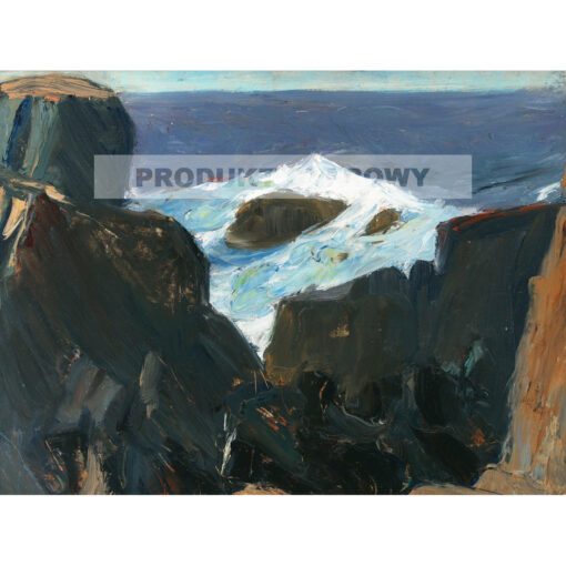Edward Hopper Skały i fale — produkt cyfrowy do pobrania