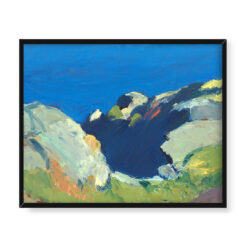 Edward Hopper Skały i morze 50×40