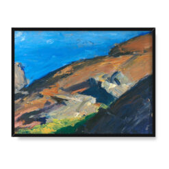 Edward Hopper Skały i wybrzeże 40×30