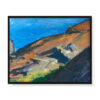 Edward Hopper Skały i wybrzeże 50×40