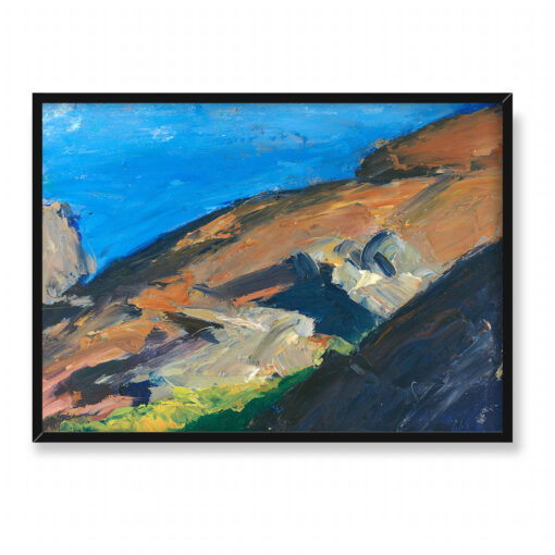 Edward Hopper Skały i wybrzeże 70x50
