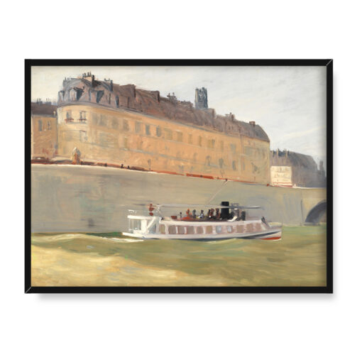 Edward Hopper Śluza kanału w Charenton 40x30