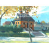 Edward Hopper Stacja w małym mieście — produkt cyfrowy do pobrania