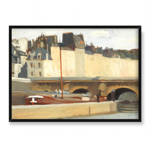 Edward Hopper Statek rzeczny 70x50