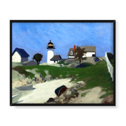 Edward Hopper Światło Squam 50×40