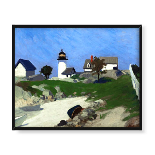 Edward Hopper Światło Squam 50x40
