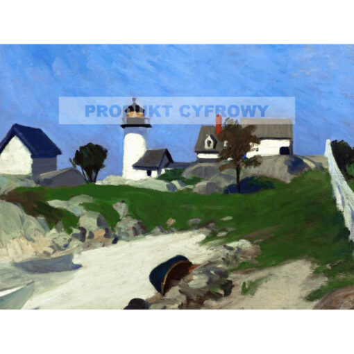 Edward Hopper Światło Squam — produkt cyfrowy do pobrania