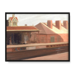 Edward Hopper The El Station 40×30