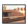 Edward Hopper The El Station 50×40