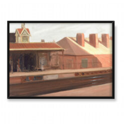 Edward Hopper The El Station 70×50