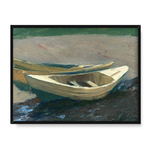 Edward Hopper Trzy dory 40x30 w RAMIE