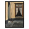 Edward Hopper Wewnętrzny dziedziniec przy rue de Lille 48 Paryż 50×70