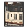 Edward Hopper Widok na wewnętrzny dziedziniec przy rue de Lille 48 Paryż 30×40 w RAMIE