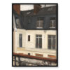 Edward Hopper Widok na wewnętrzny dziedziniec przy rue de Lille 48 Paryż 50×70