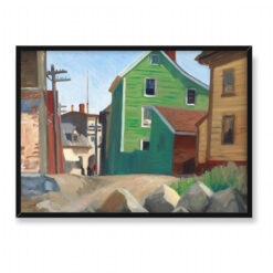 Edward Hopper Włoska dzielnica Gloucester 70×50