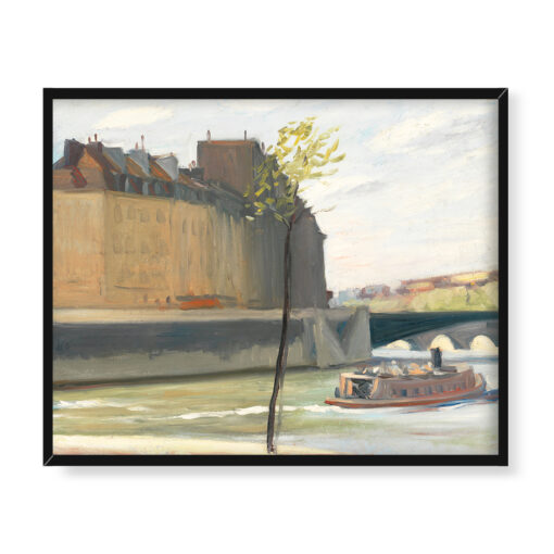 Edward Hopper Wyspa Saint-Louis 50x40