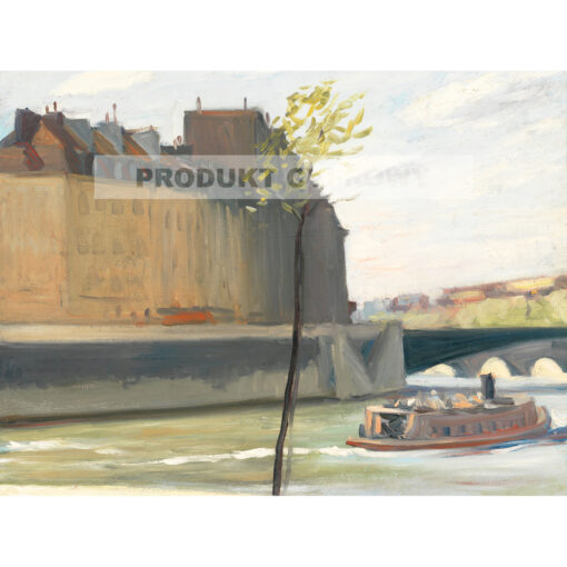 Edward Hopper Wyspa Saint-Louis — produkt cyfrowy do pobrania