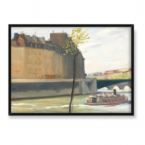 Edward Hopper Wyspa Saint-Louis 70x50
