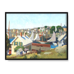Edward Hopper Zatoka w Gloucester 40×30