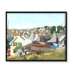 Edward Hopper Zatoka w Gloucester 50×40