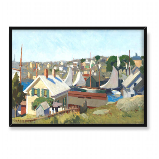 Edward Hopper Zatoka w Gloucester 70x50