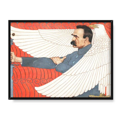 Edward Okuń Marszałek Józef Piłsudski 40x30