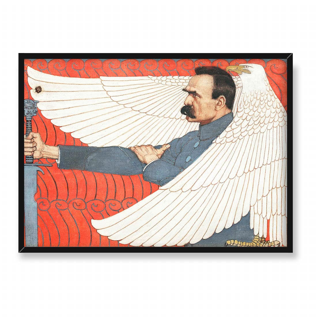 Edward Okuń Marszałek Józef Piłsudski 70x50