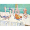 Emile Bernard Martwa natura karafka owoce — produkt cyfrowy do pobrania