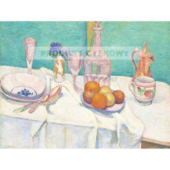 Emile Bernard Martwa natura karafka owoce — produkt cyfrowy do pobrania