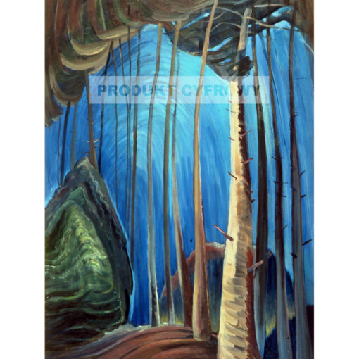 Emily Carr Błękitne niebo — produkt cyfrowy do pobrania