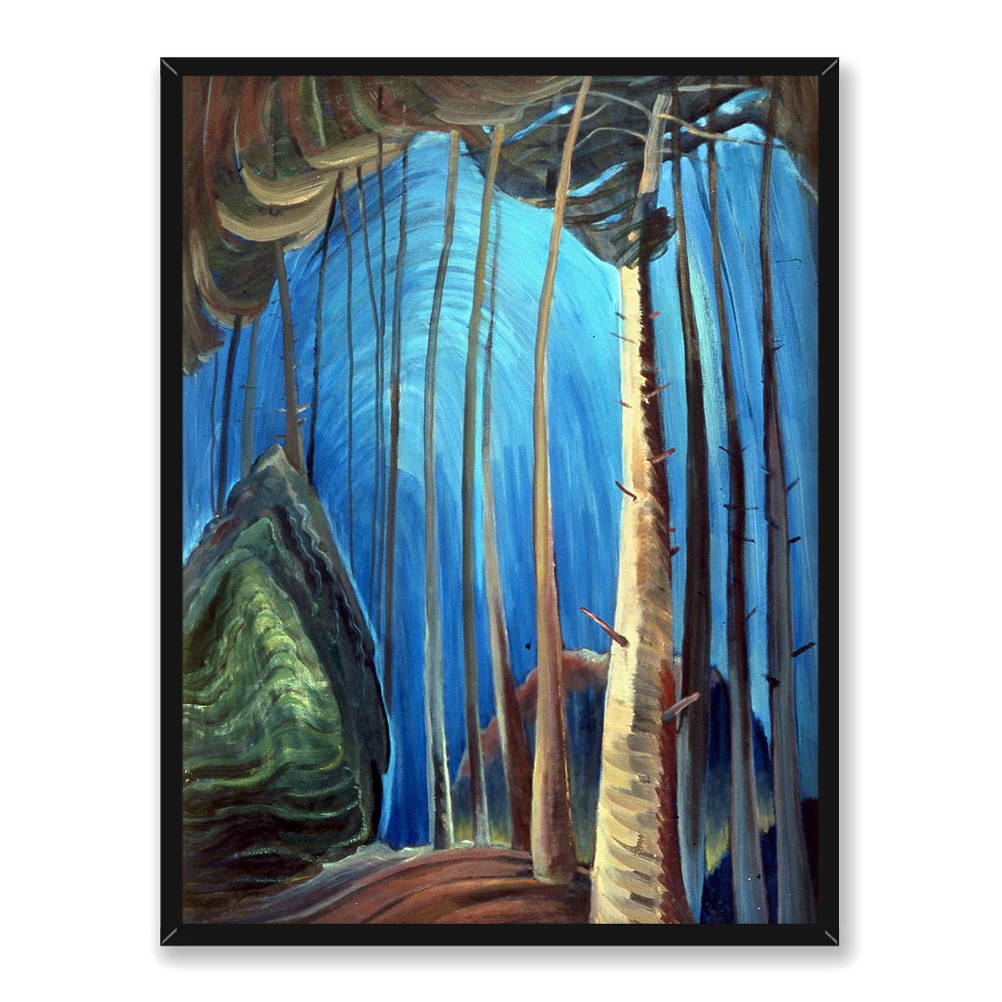 Emily Carr Błękitne niebo 30x40