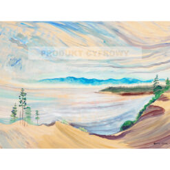 Emily Carr Cieśnina Juana de Fuca z żwirowni — produkt cyfrowy do pobrania