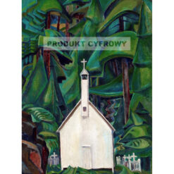 Emily Carr Indiański kościół — produkt cyfrowy do pobrania