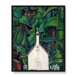 Emily Carr Indiański kościół 40×50