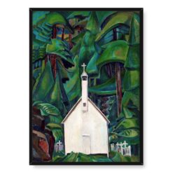 Emily Carr Indiański kościół 50×70