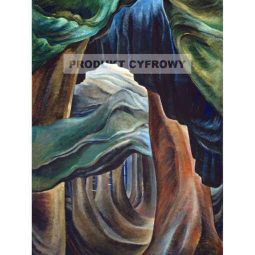 Emily Carr Las Kolumbia Brytyjska — produkt cyfrowy do pobrania